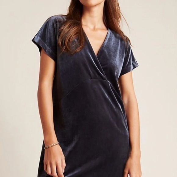 Anthro Sunday In Brooklyn Nancy Velvet Dress Tunic - Picture 3 of 5